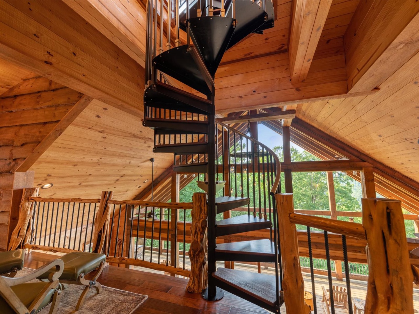 Crows Nest- Loft staircase