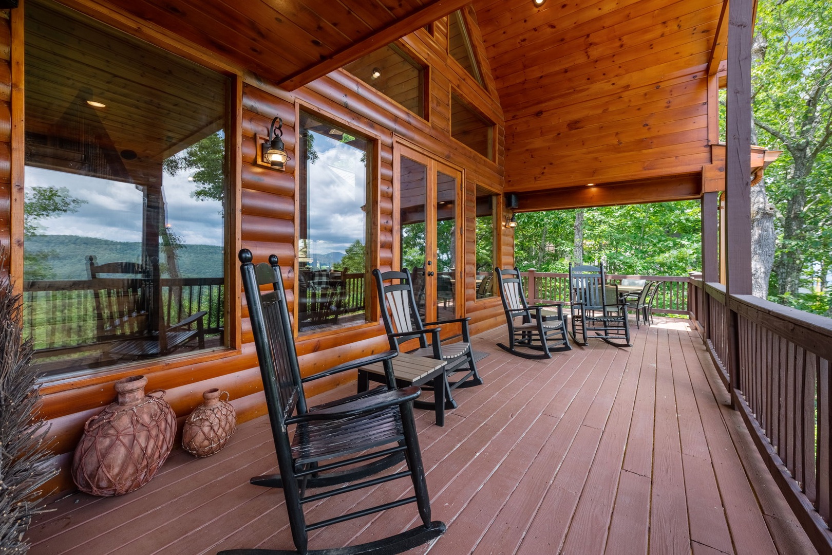 Moonlight Lodge - Entry Level Deck Rocking Chairs