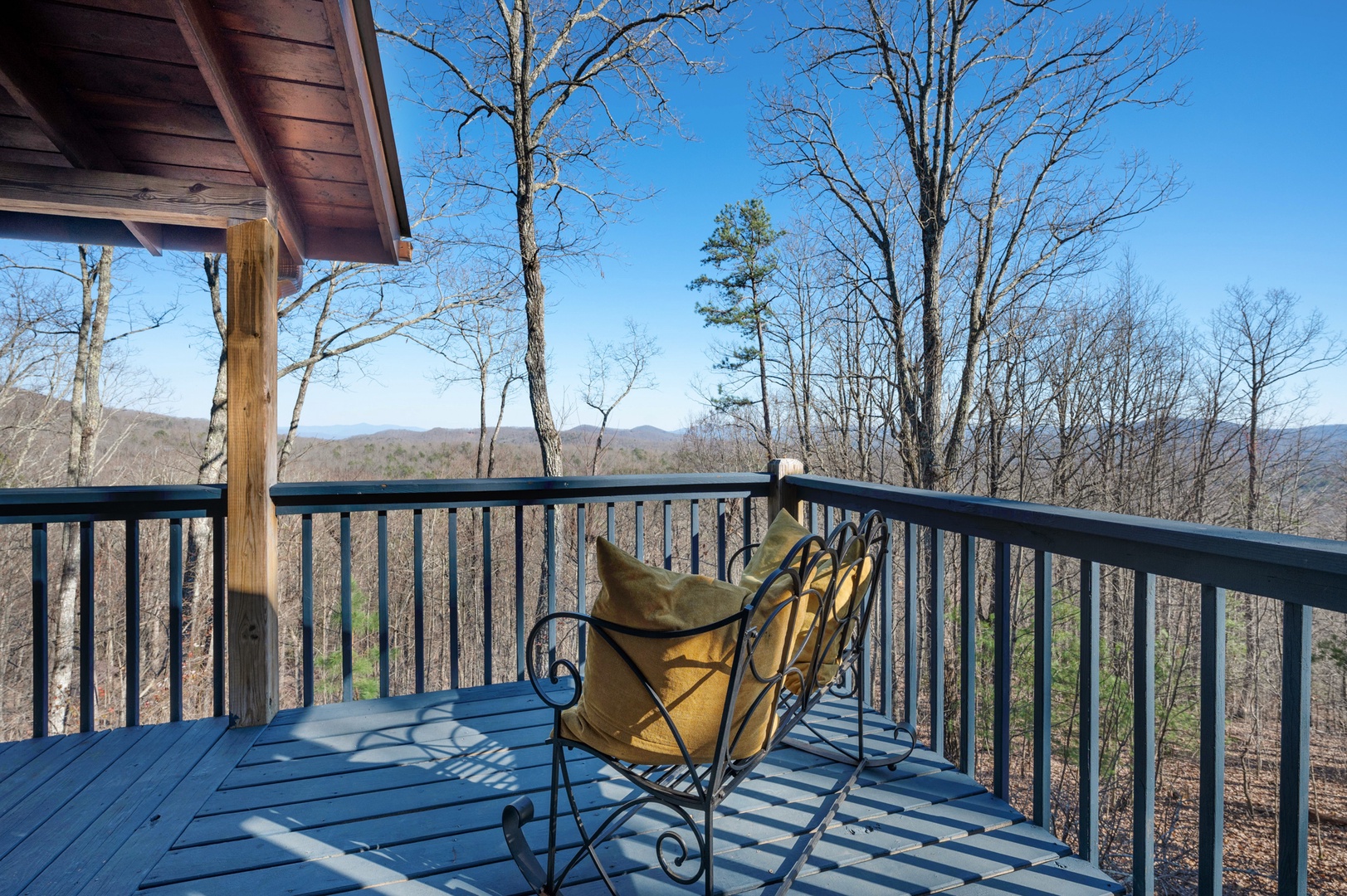 Above It All - Get Lost in the Mountain Views from Entry Level Deck