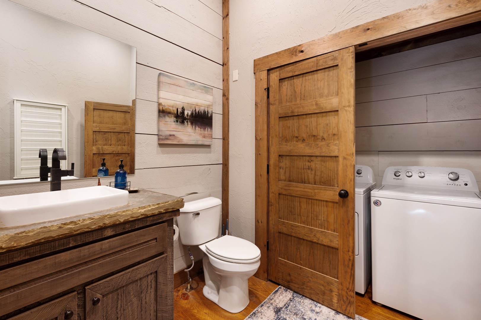Copperline Lodge - Entry Level Half Bath with Laundry