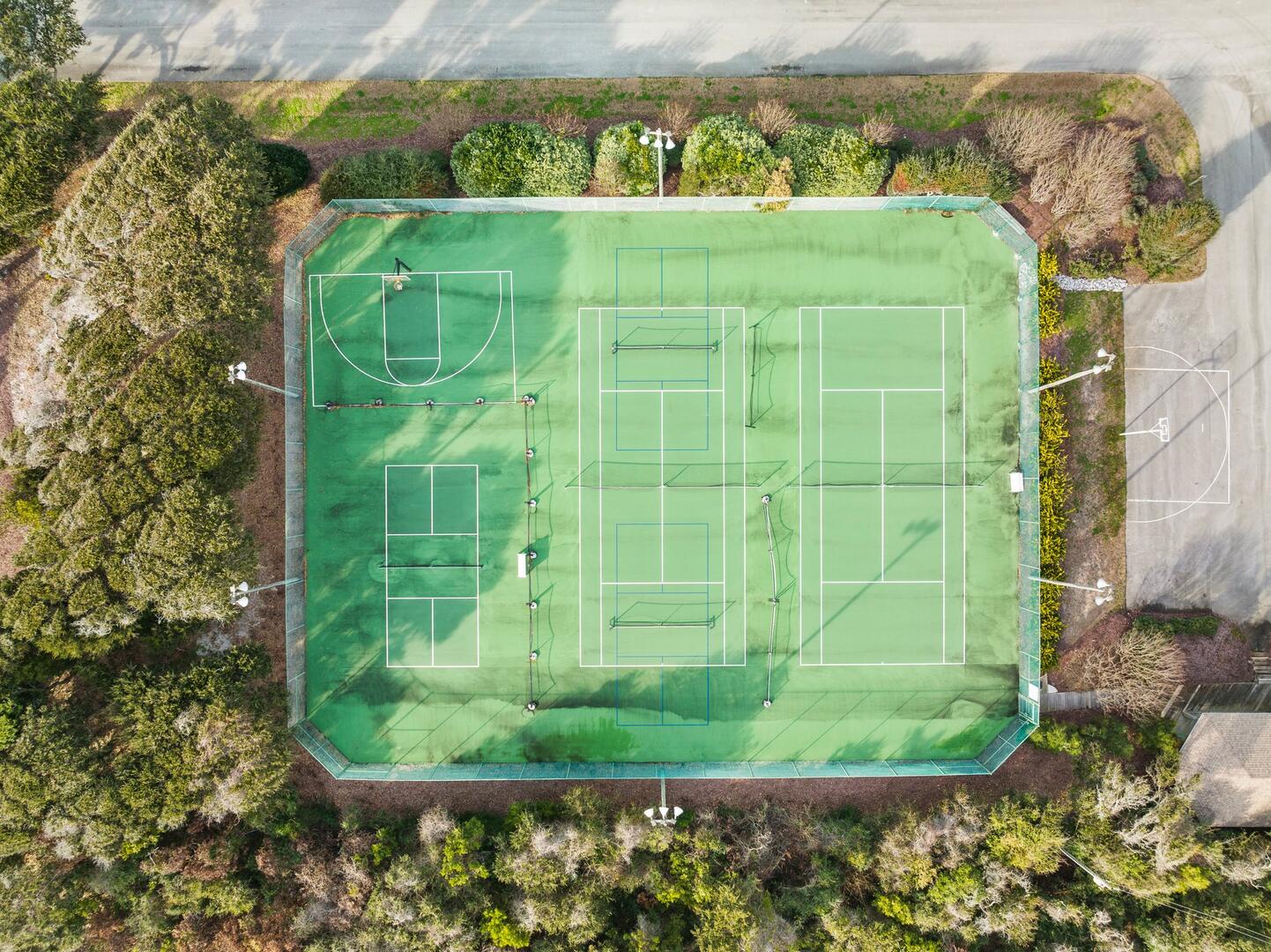 Tennis Aerial