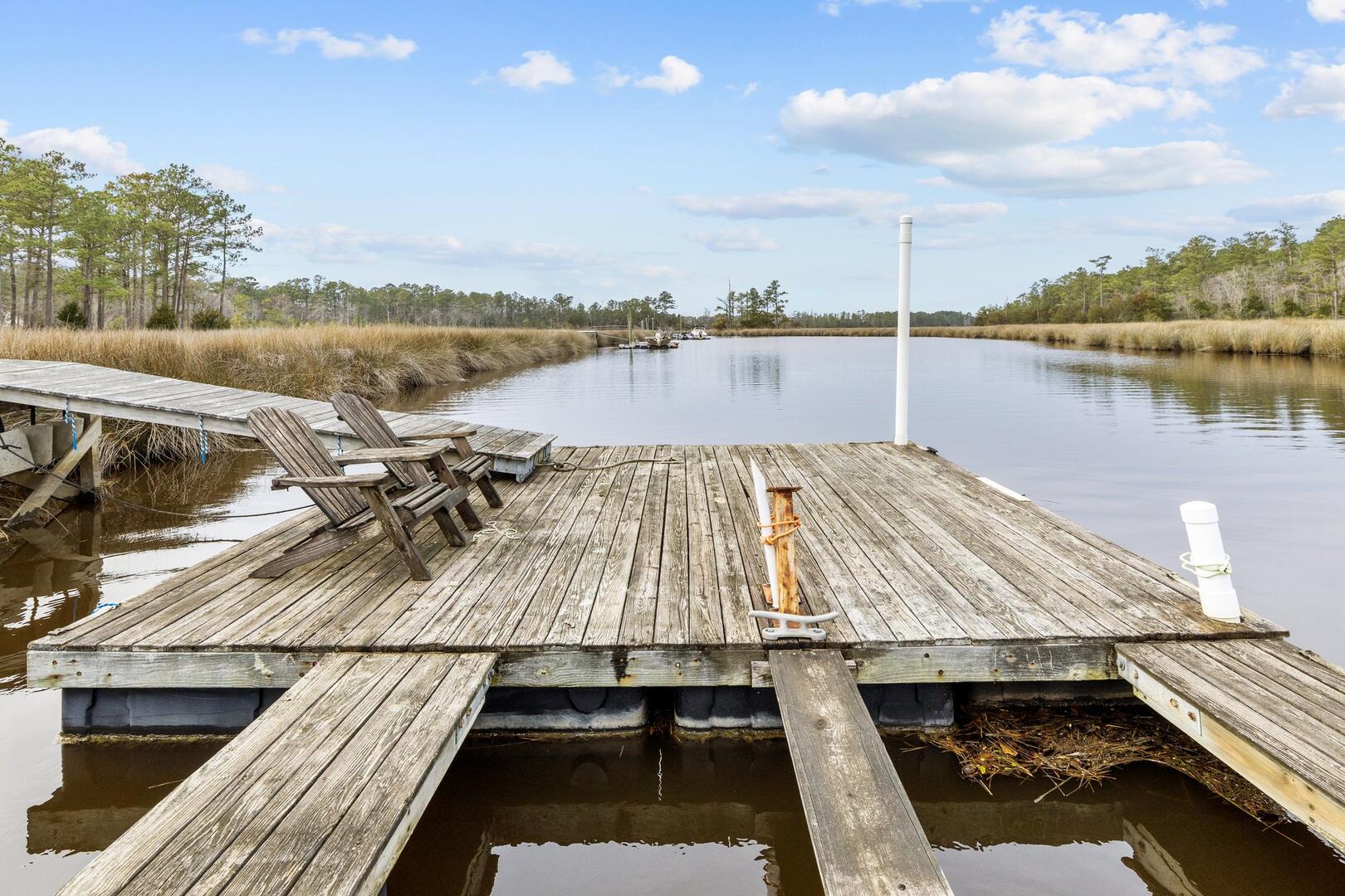Dock for Sipping Coffee