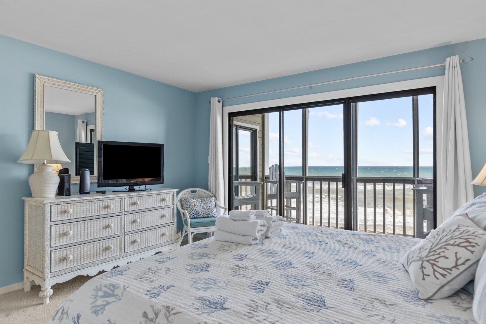 Primary Bedroom w/ Ocean Views