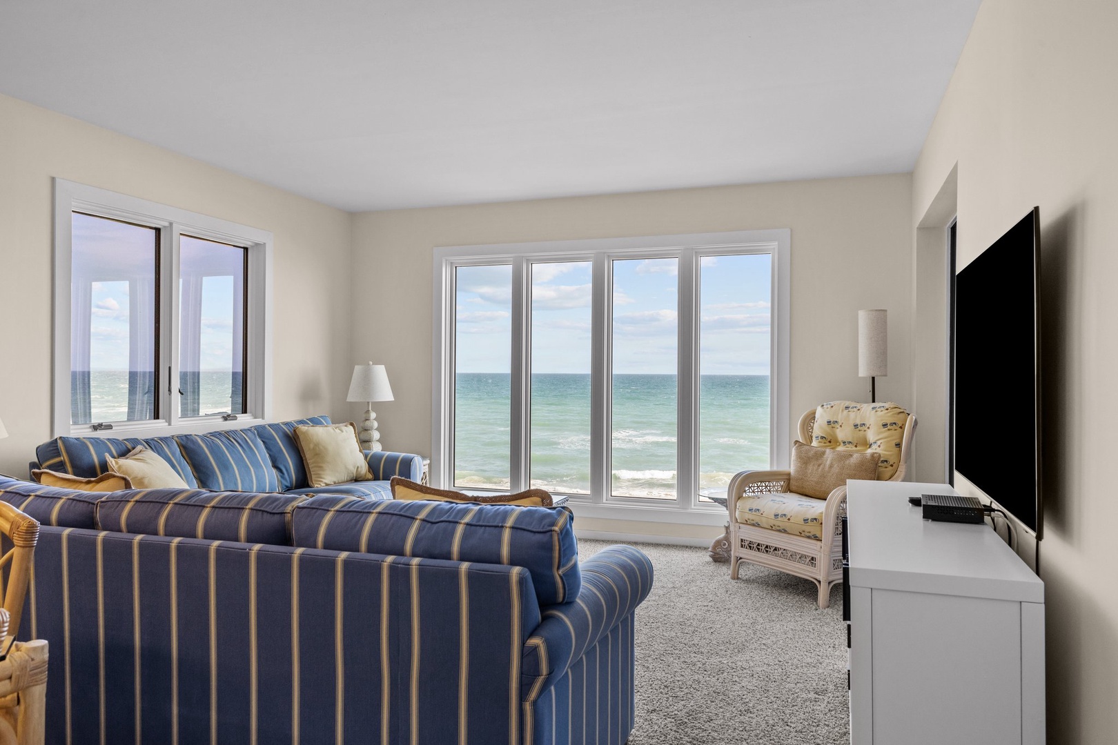 Living Room w/ Ocean Views