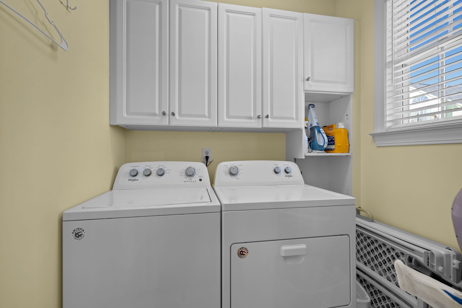 Laundry off of Living Room area