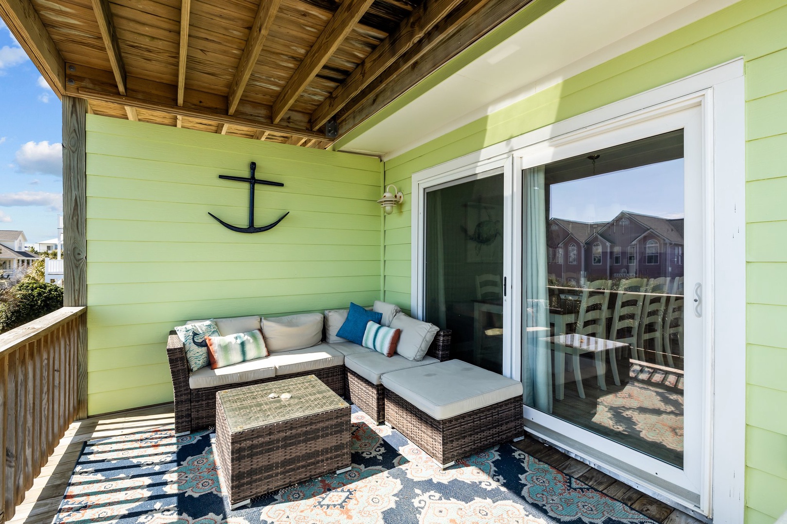 2nd Floor Balcony Oceanfront view