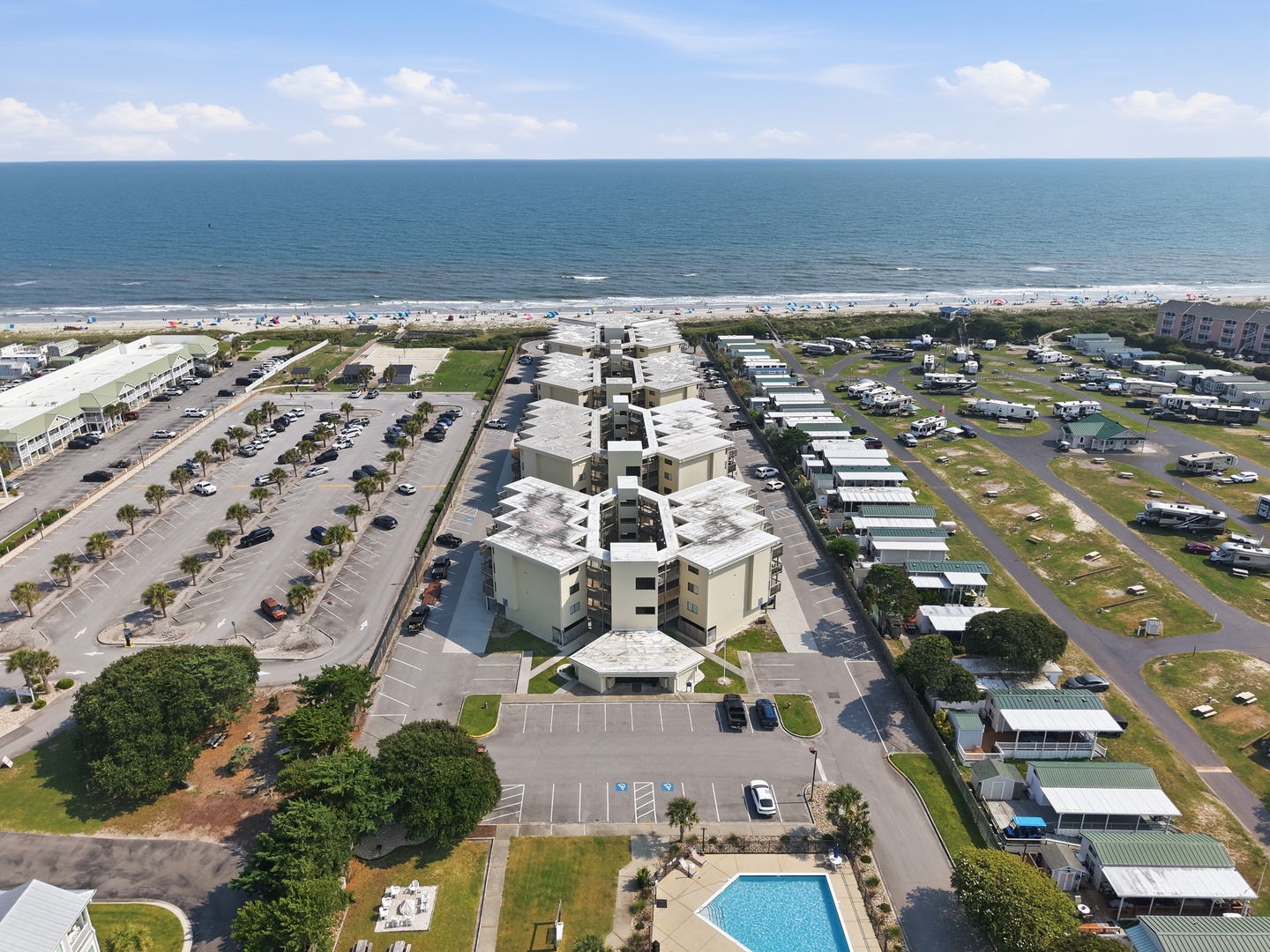 Char’s Cozy Condo | Community Aerial View