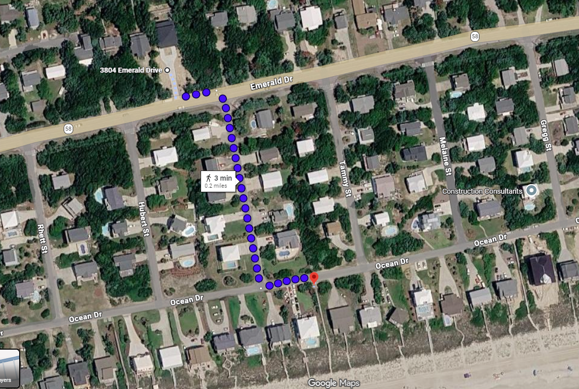 Quick 3 Minute Walk to the Beach Access