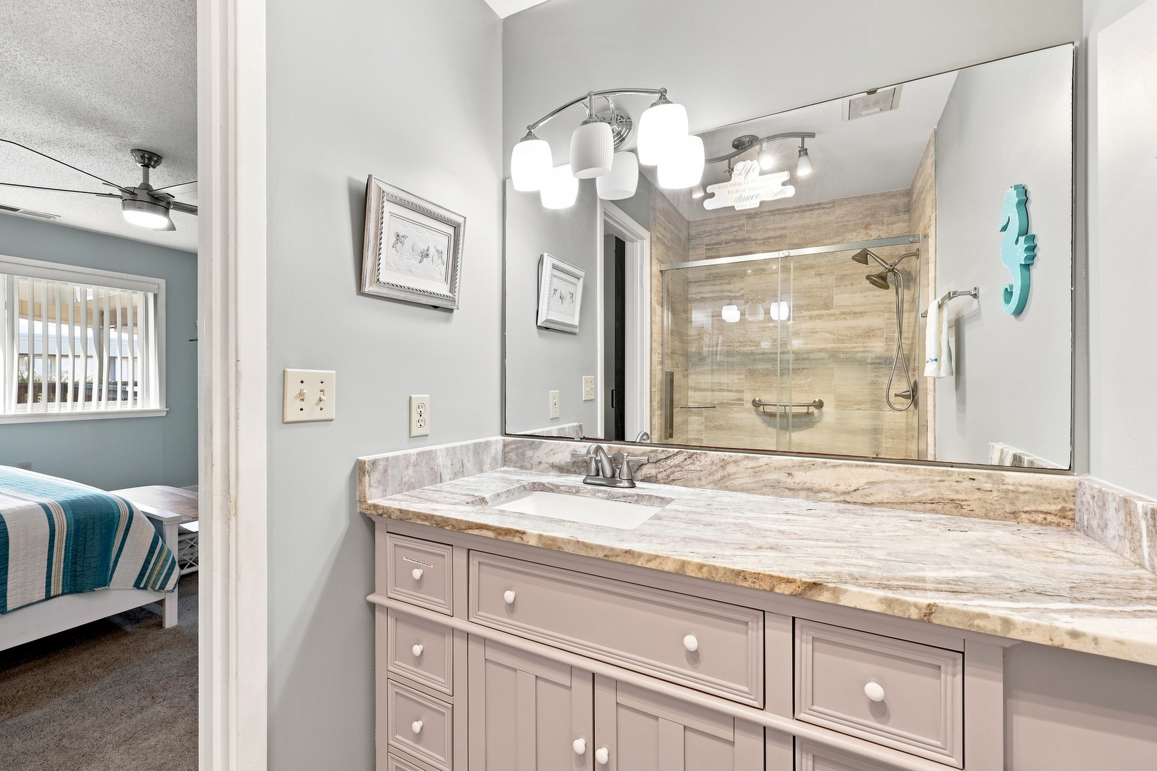 Char’s Cozy Condo | Bathroom Vanity