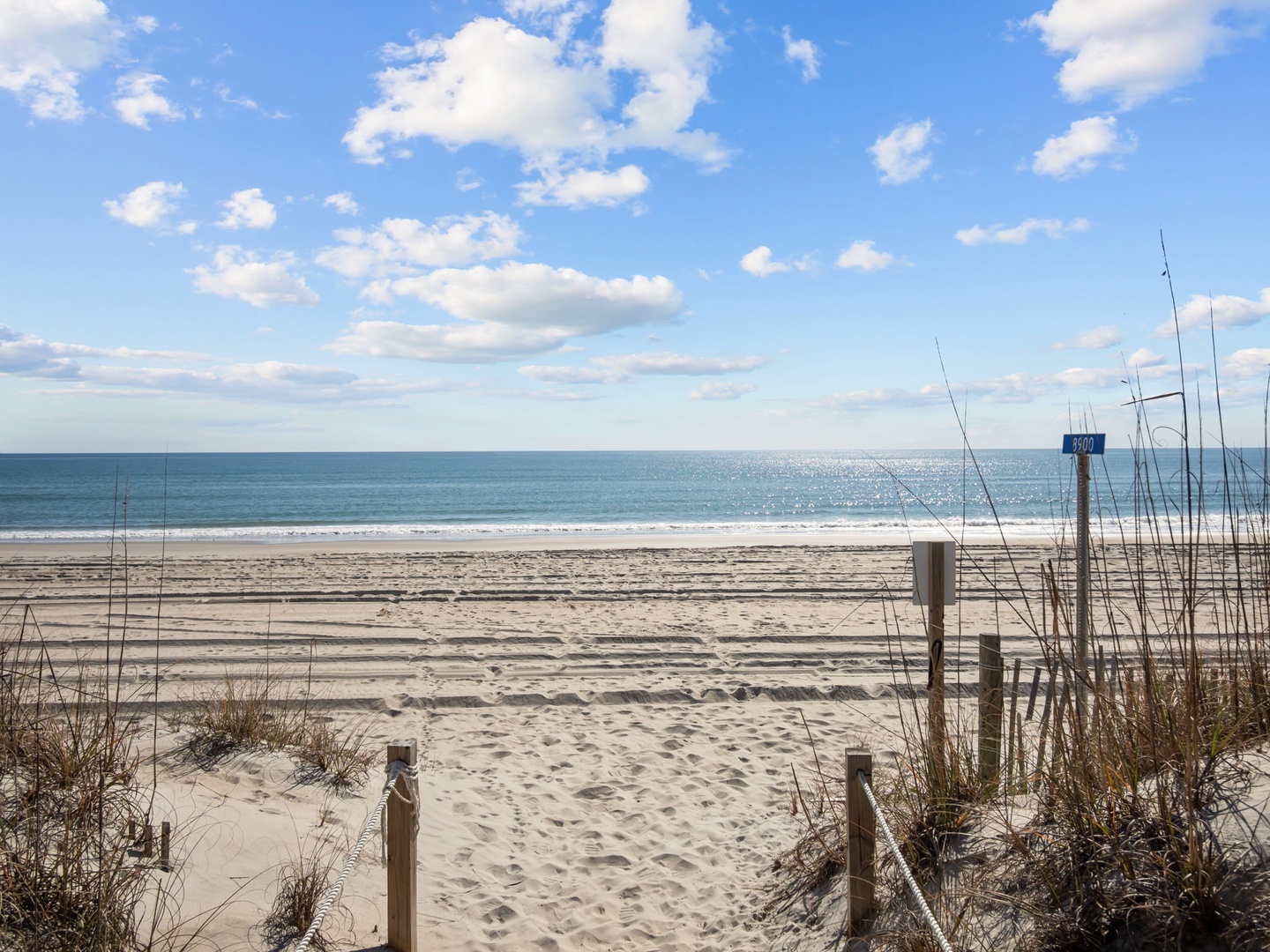 Beach Access just at the end of the street!
