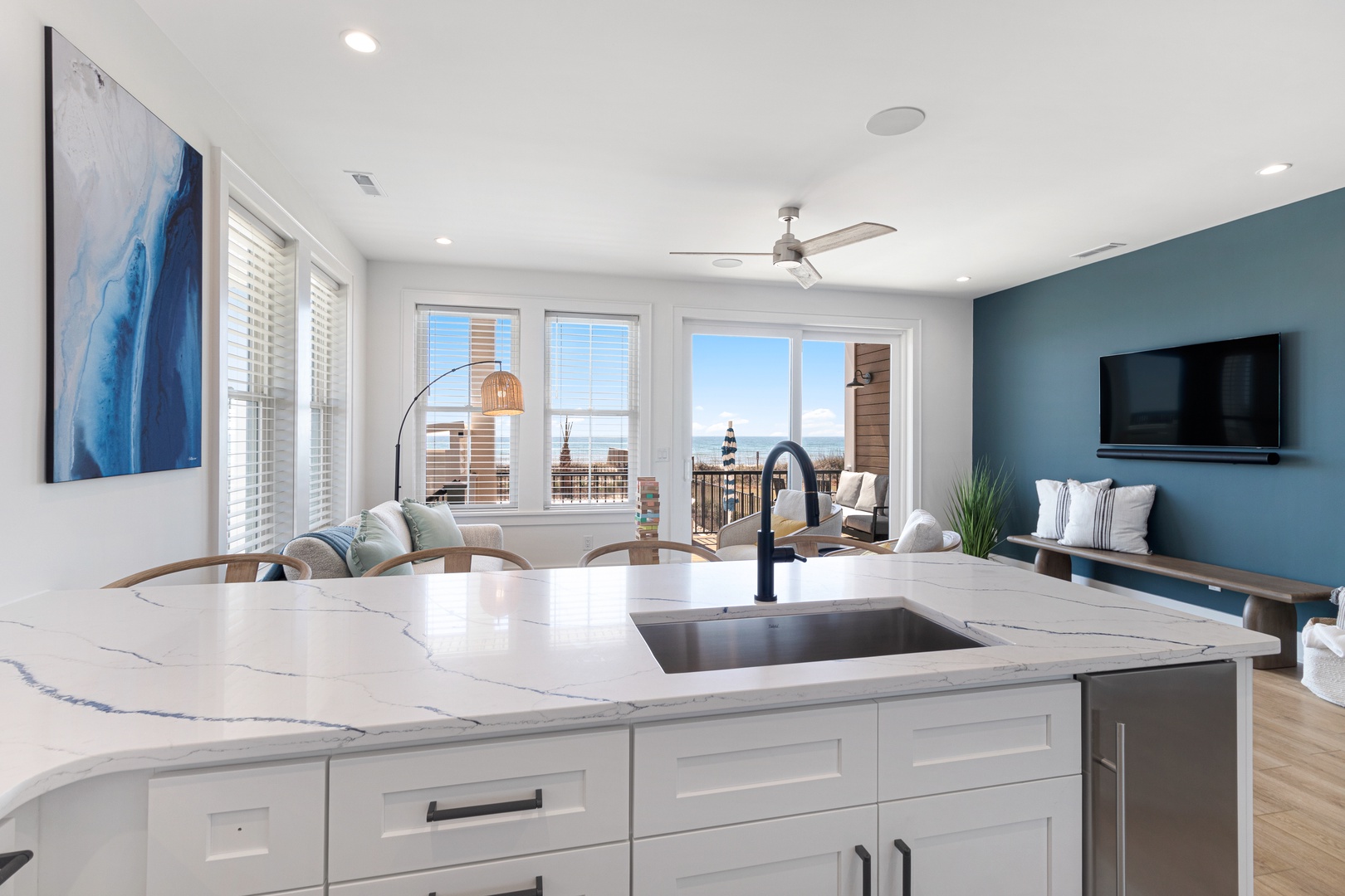 Sea Spray East | Kitchen with Ocean Views