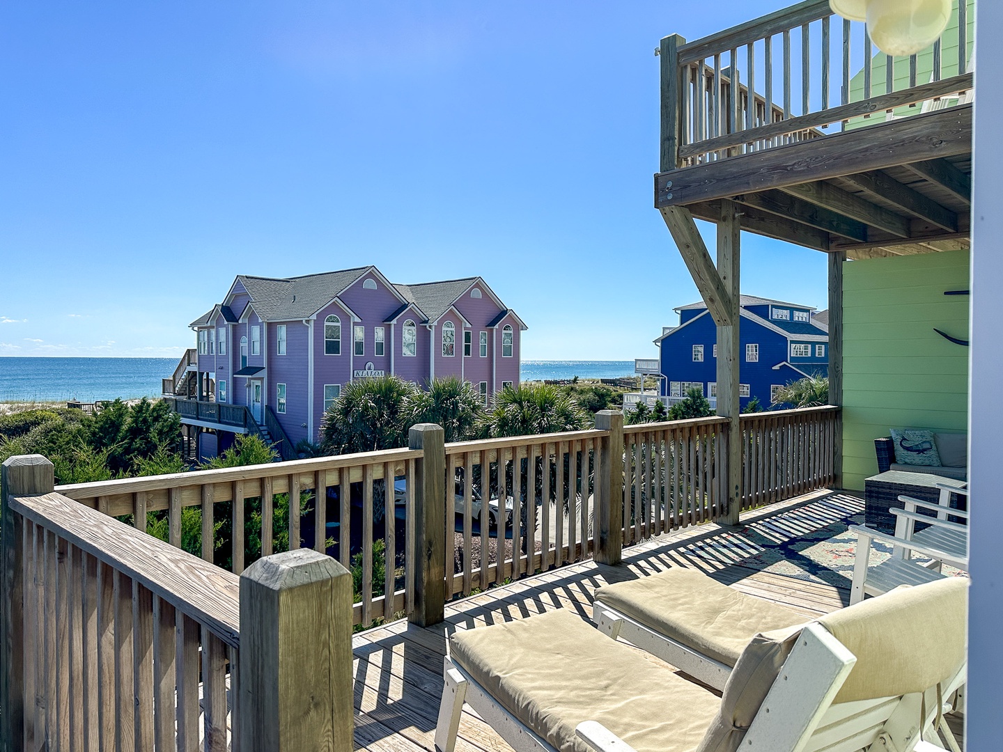 2nd Floor Balcony Oceanfront View