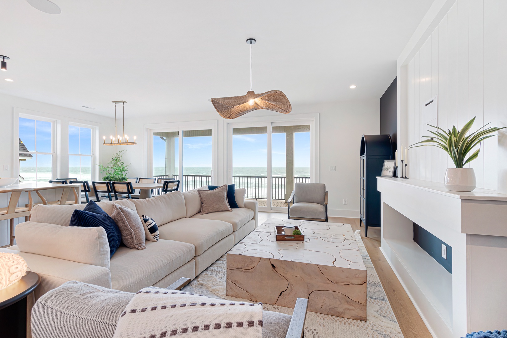 Sea Spray East | Living Room with Ocean Views