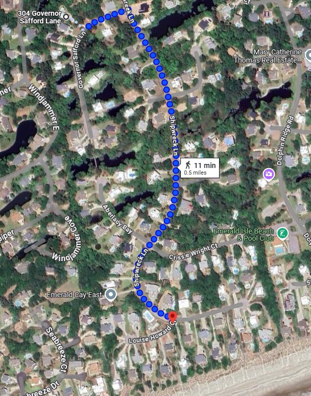 Splash beach access map