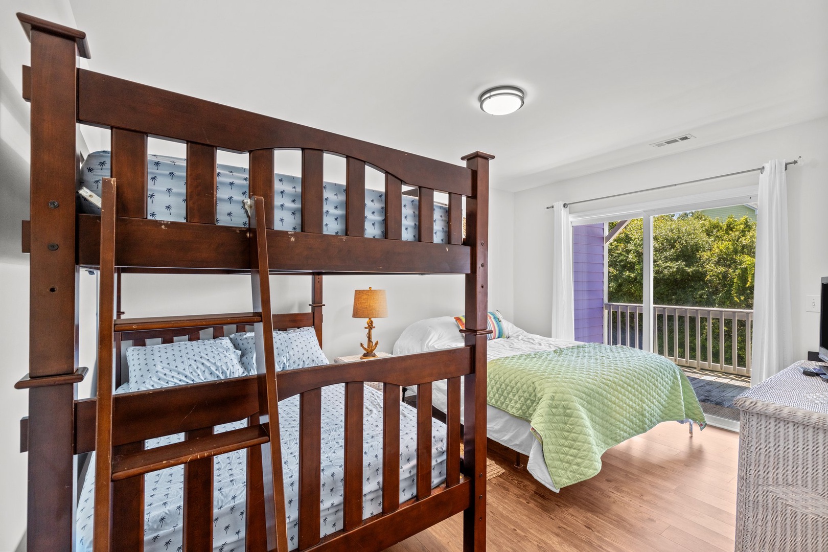 Bedroom with Bunk and Queen Bed - 2nd Level