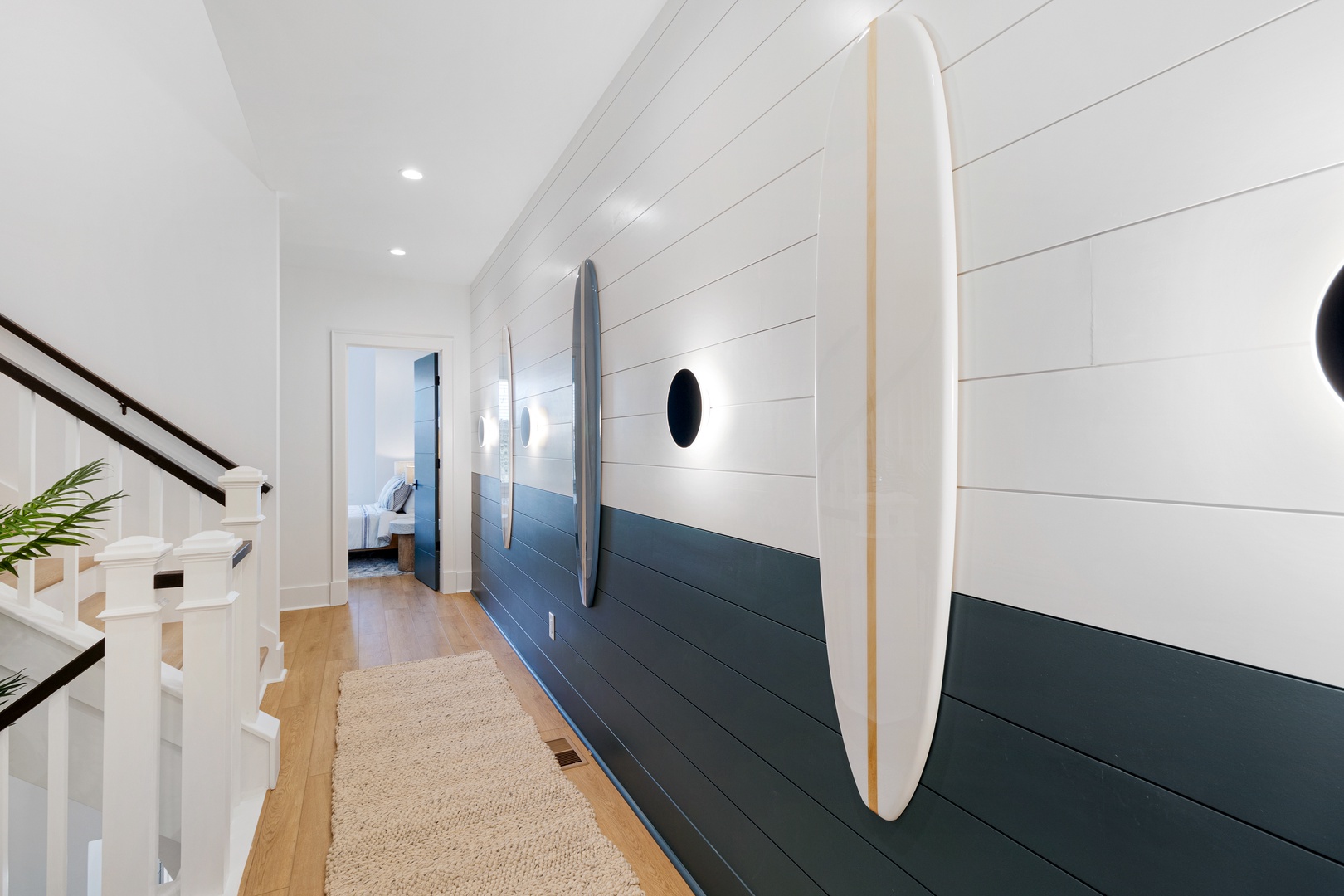 Sea Spray West | Bedroom-Level Hallway