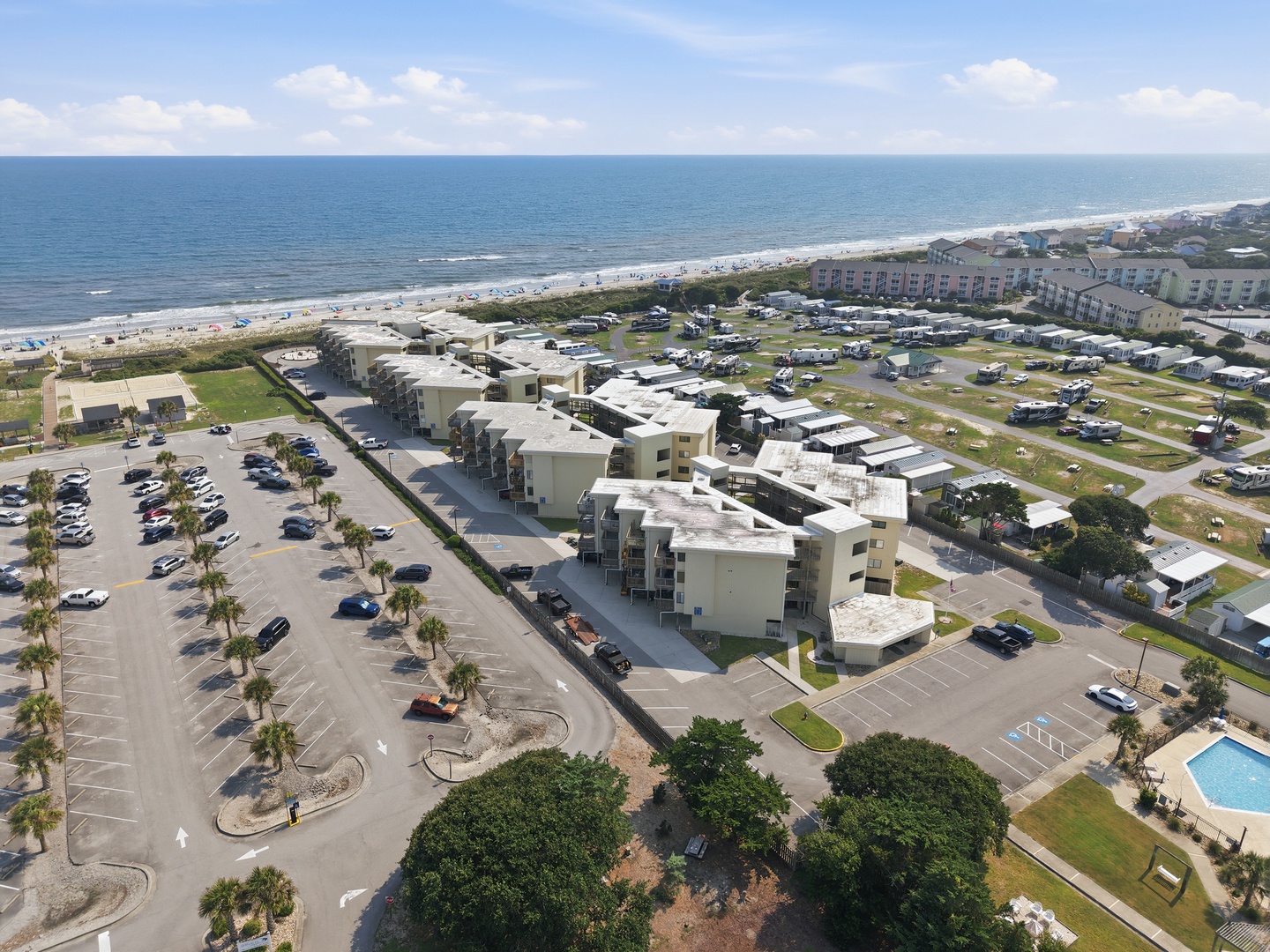 Char’s Cozy Condo | Coastline Aerial View