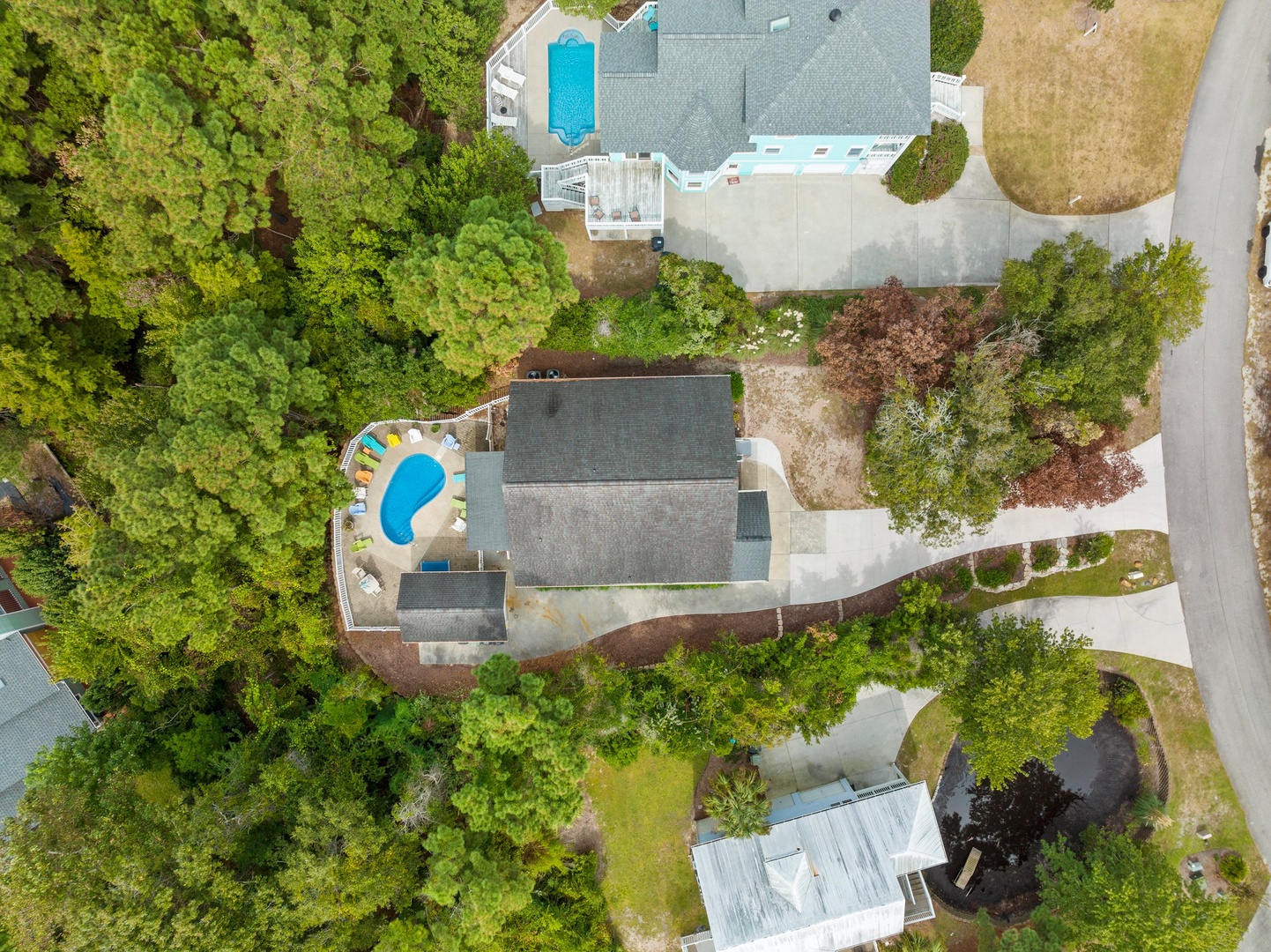 Overhead View Vacation Rental