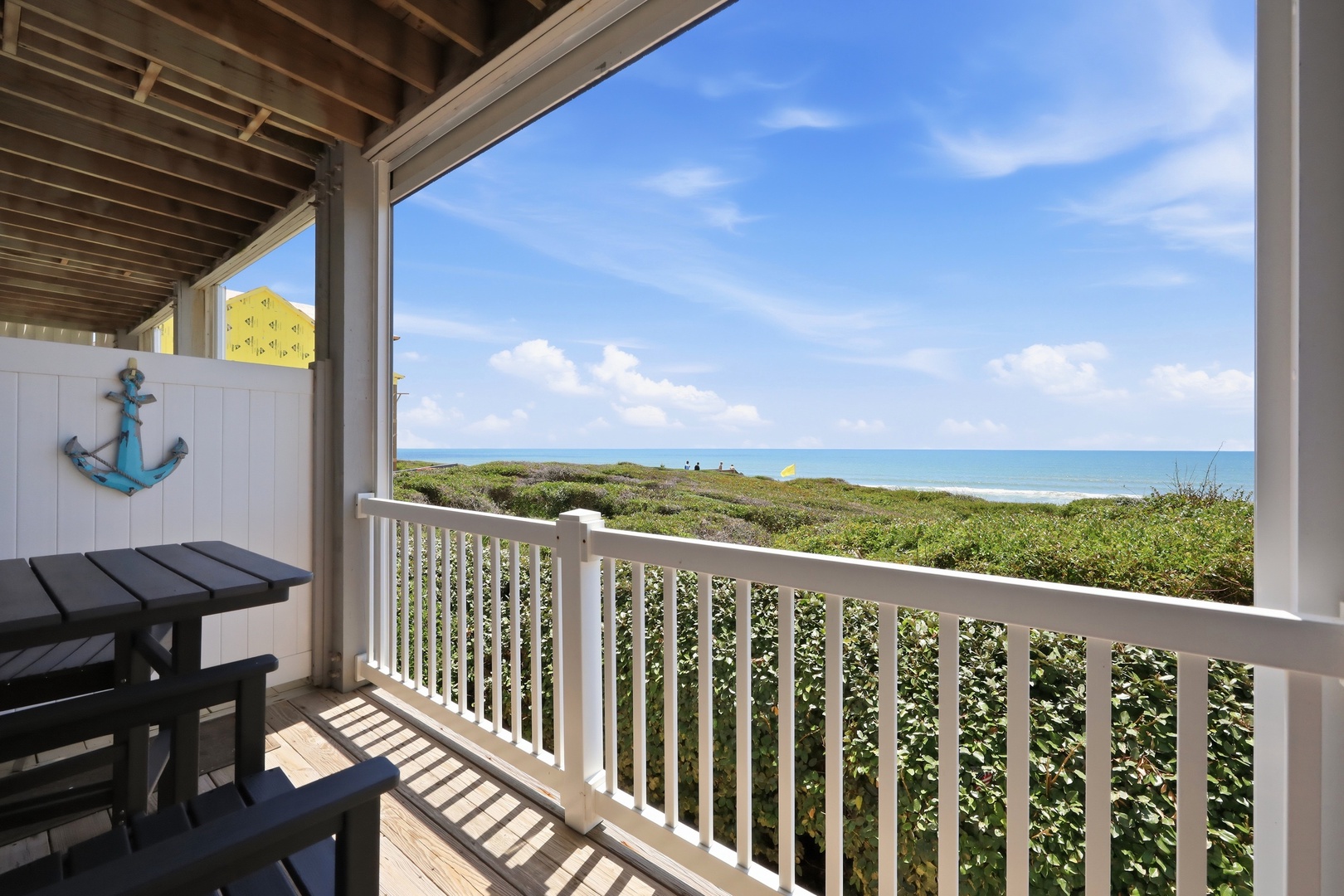 Ocean Club Oasis | Living Room Balcony