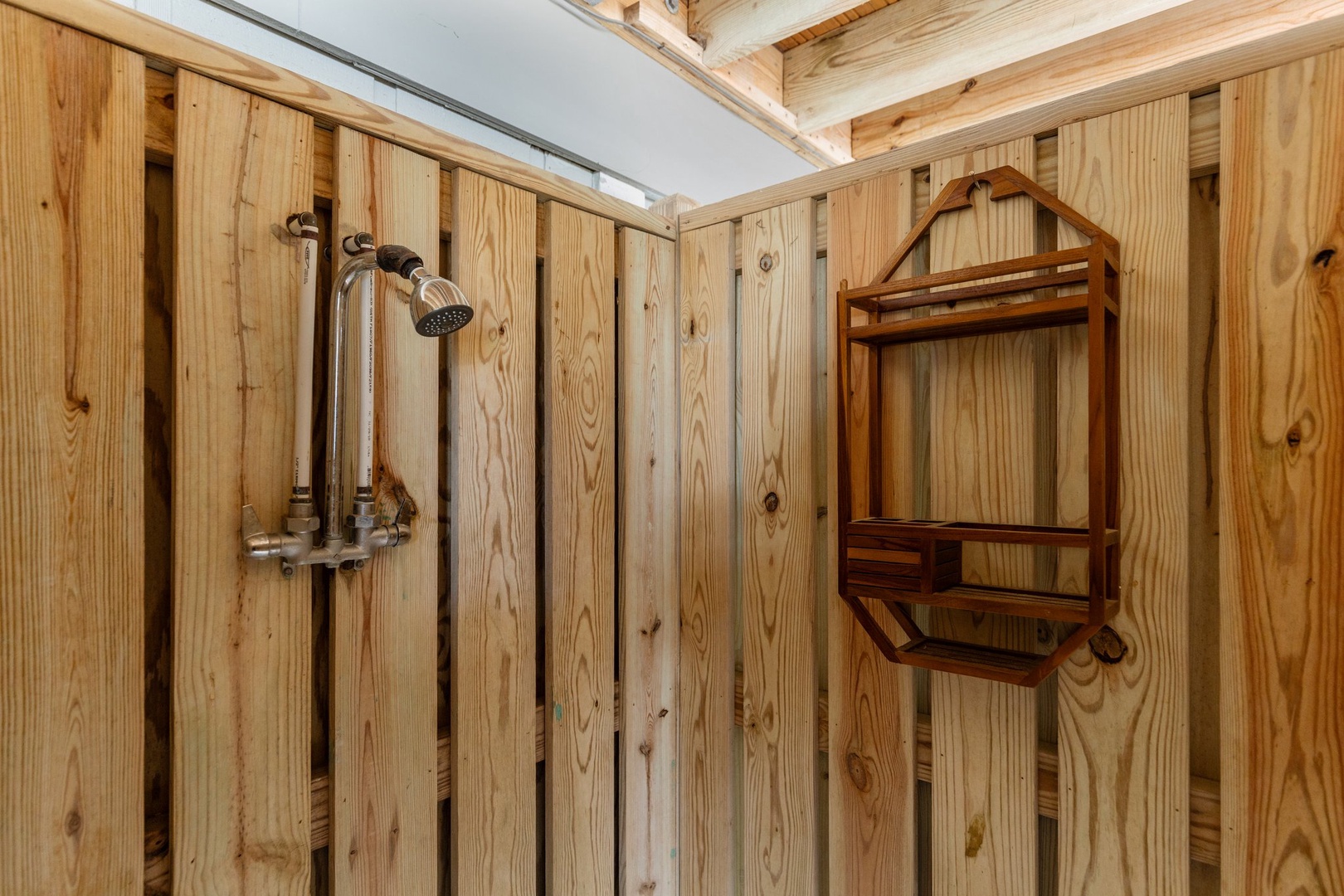 Hot/Cold Outdoor Shower