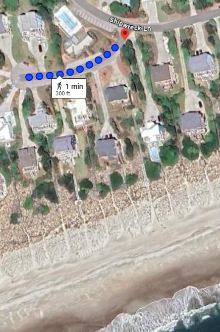 Hale Kena Kia beach access map