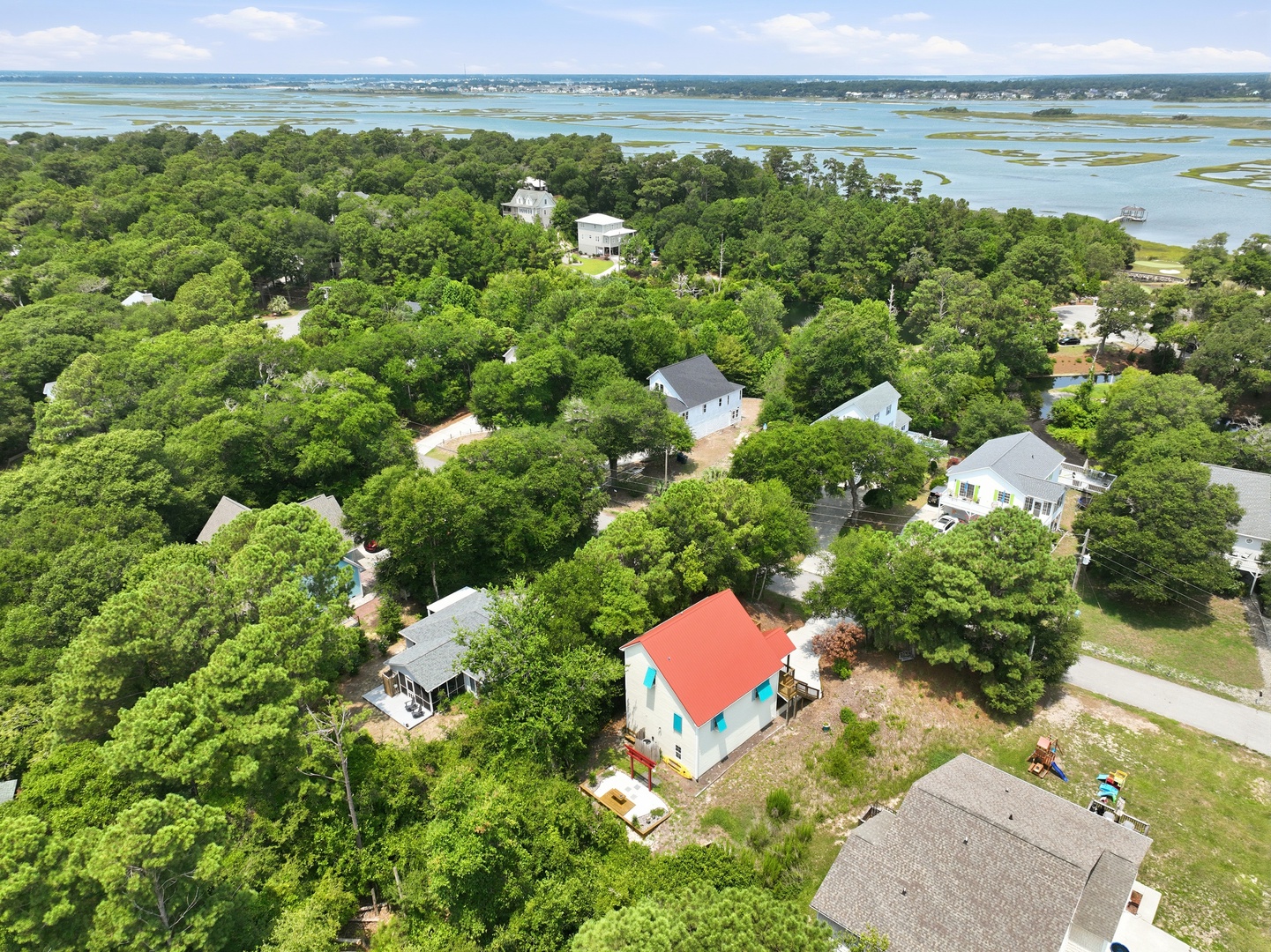 Ospreys Nest | Aerial View