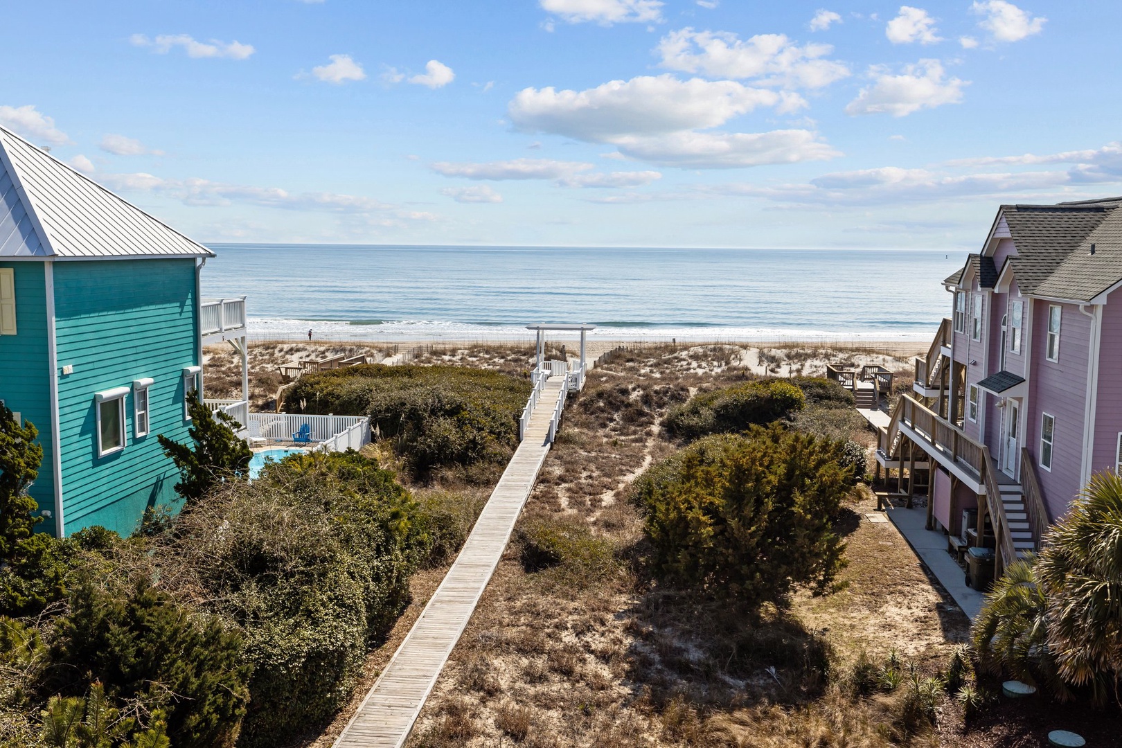 Walkway to the beach