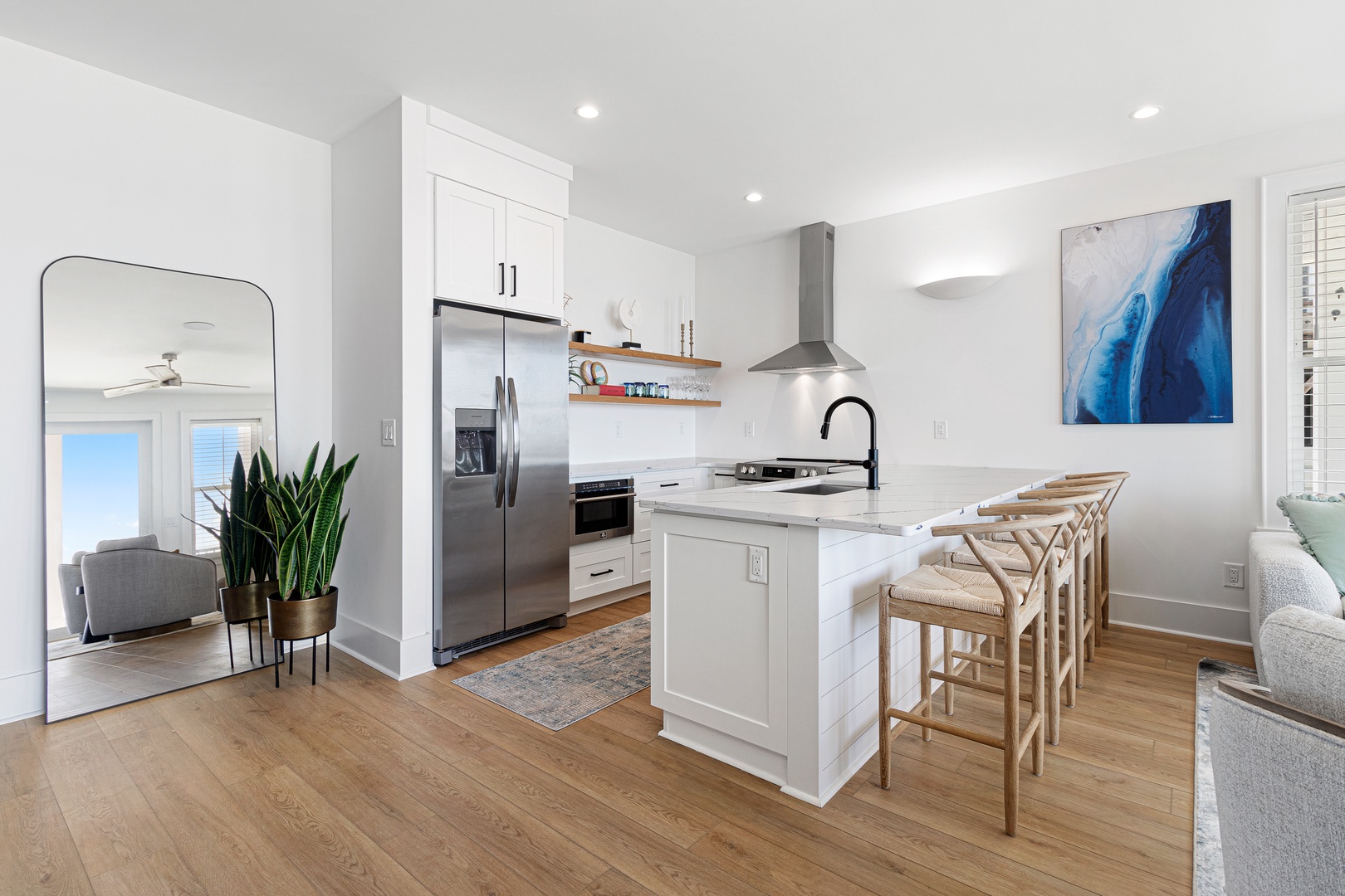 Sea Spray East | Kitchen and Island