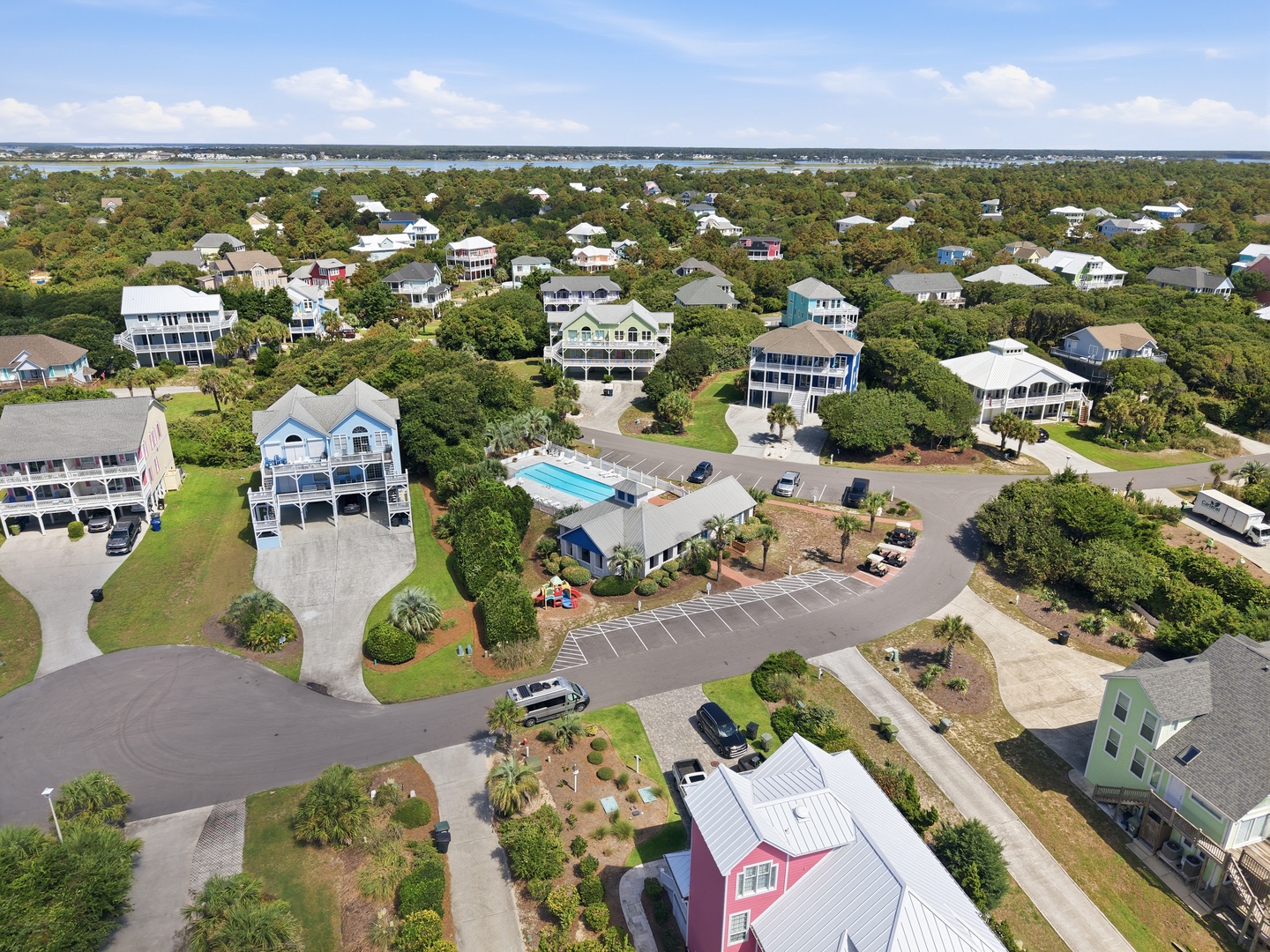 Spinnaker's Reach Aerial View