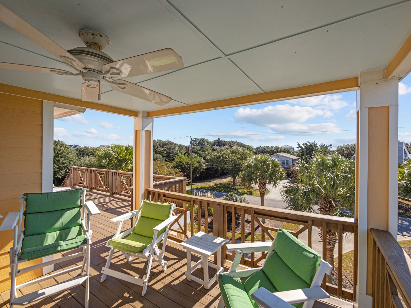 Deck with Room for all to Gather