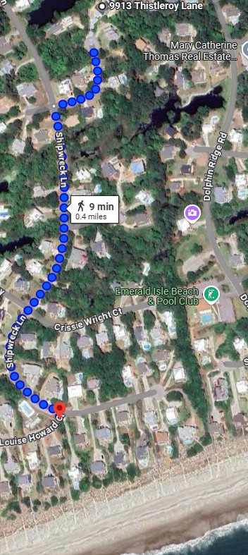 Summer Saltz beach access map