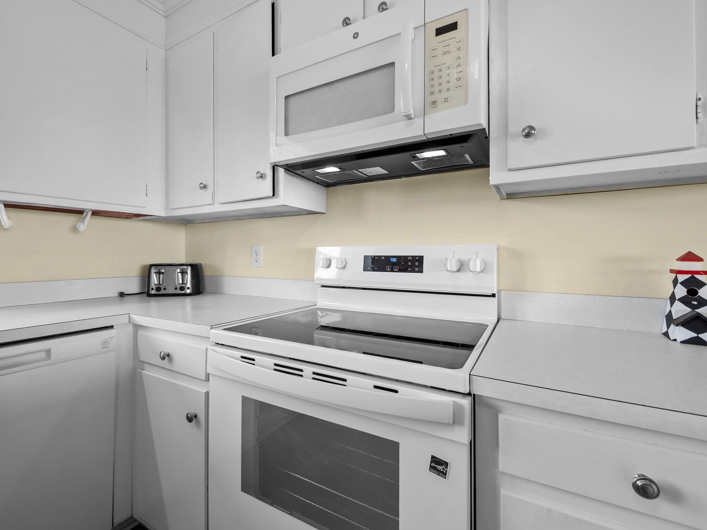 Your kitchen makes home-cooked meals a breeze with modern appliances and ample counter space for all your culinary adventures.