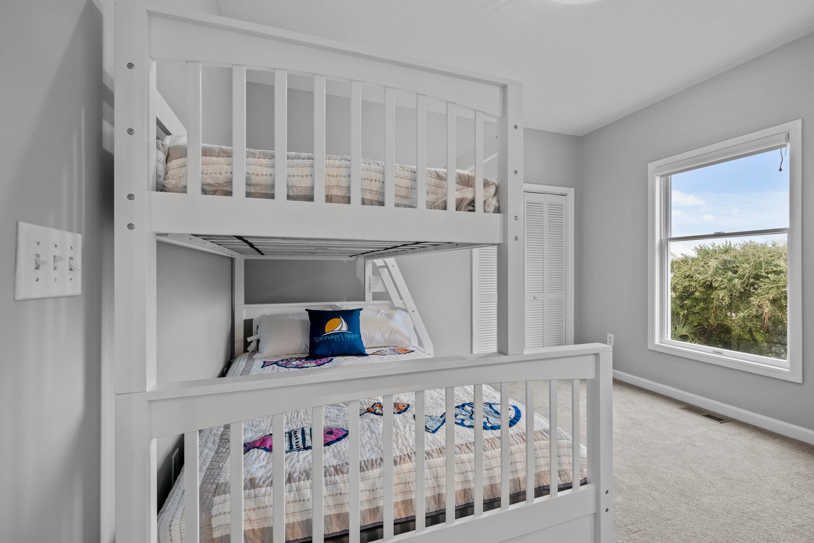 Bunk room on second floor