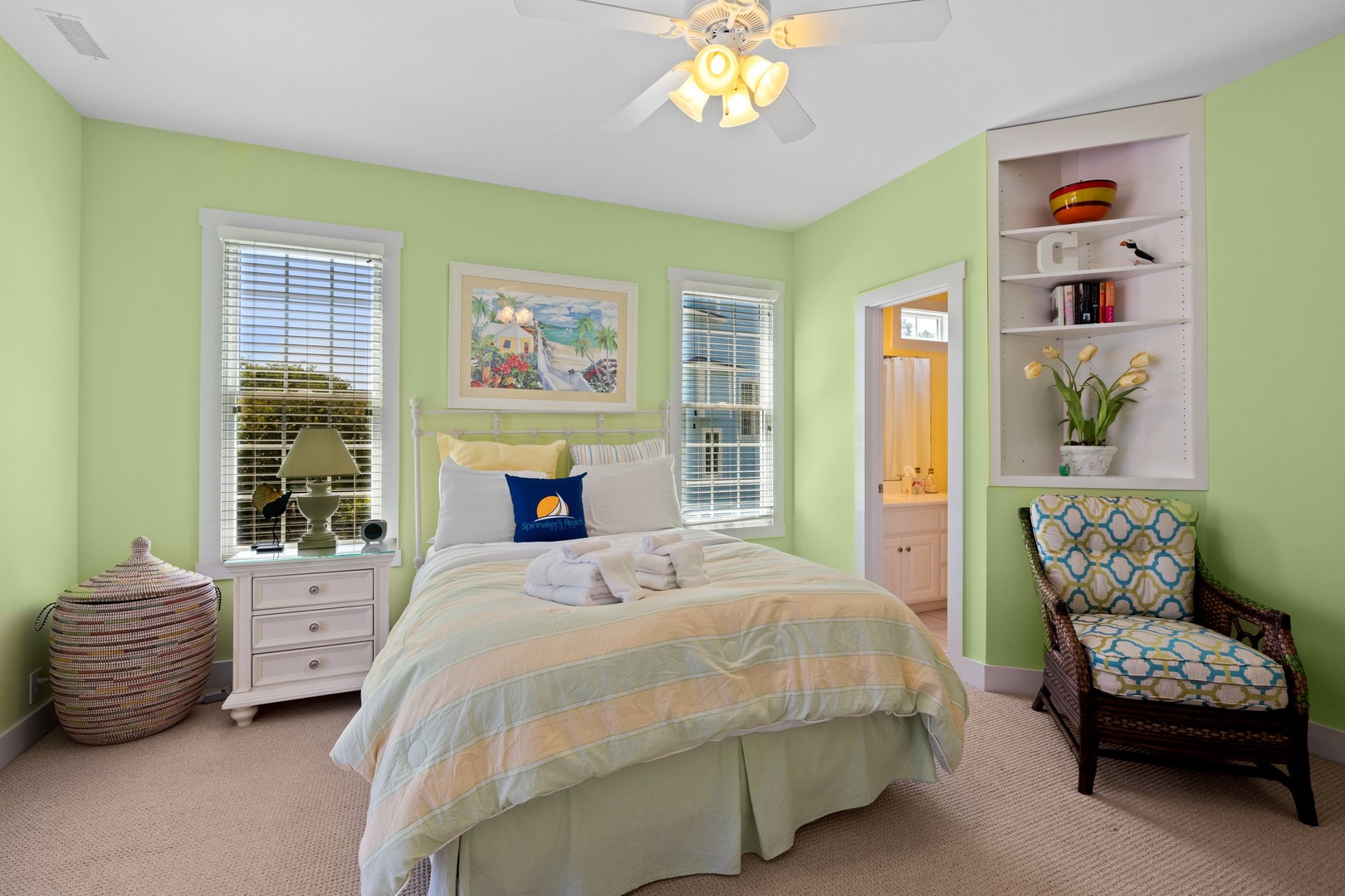 2nd Floor Queen Bedroom with Private Bath