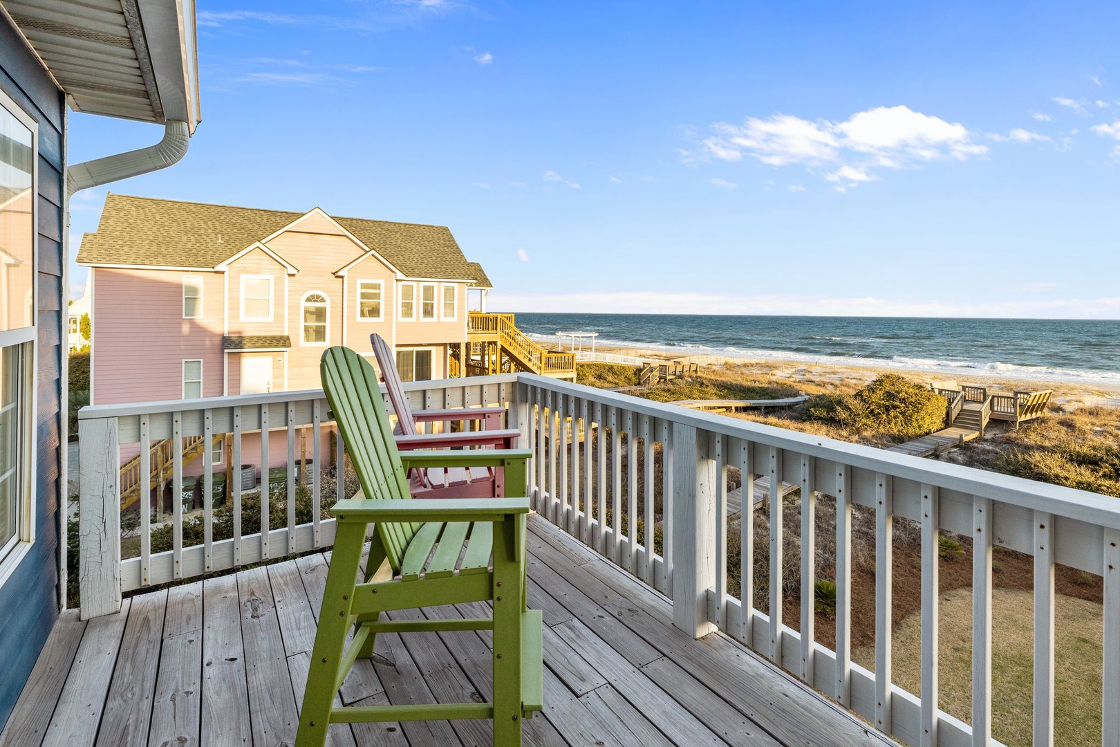 Deck off bedrooms