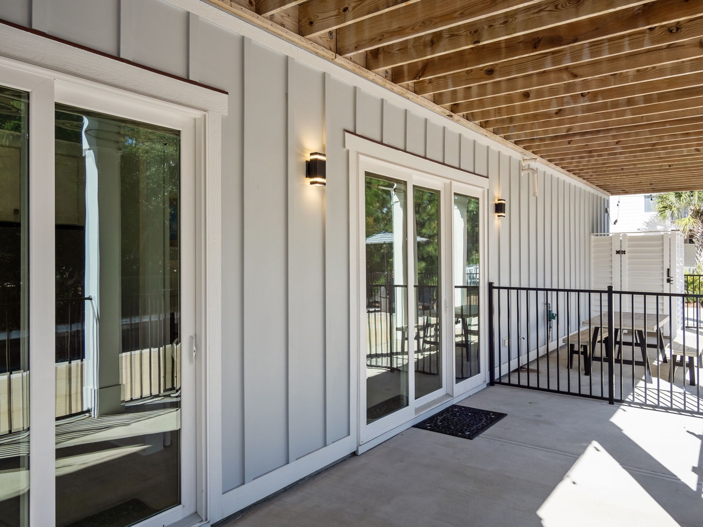 BOTTOM FLOOR BACK DOORS