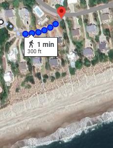 A Time to Remeber beach access map