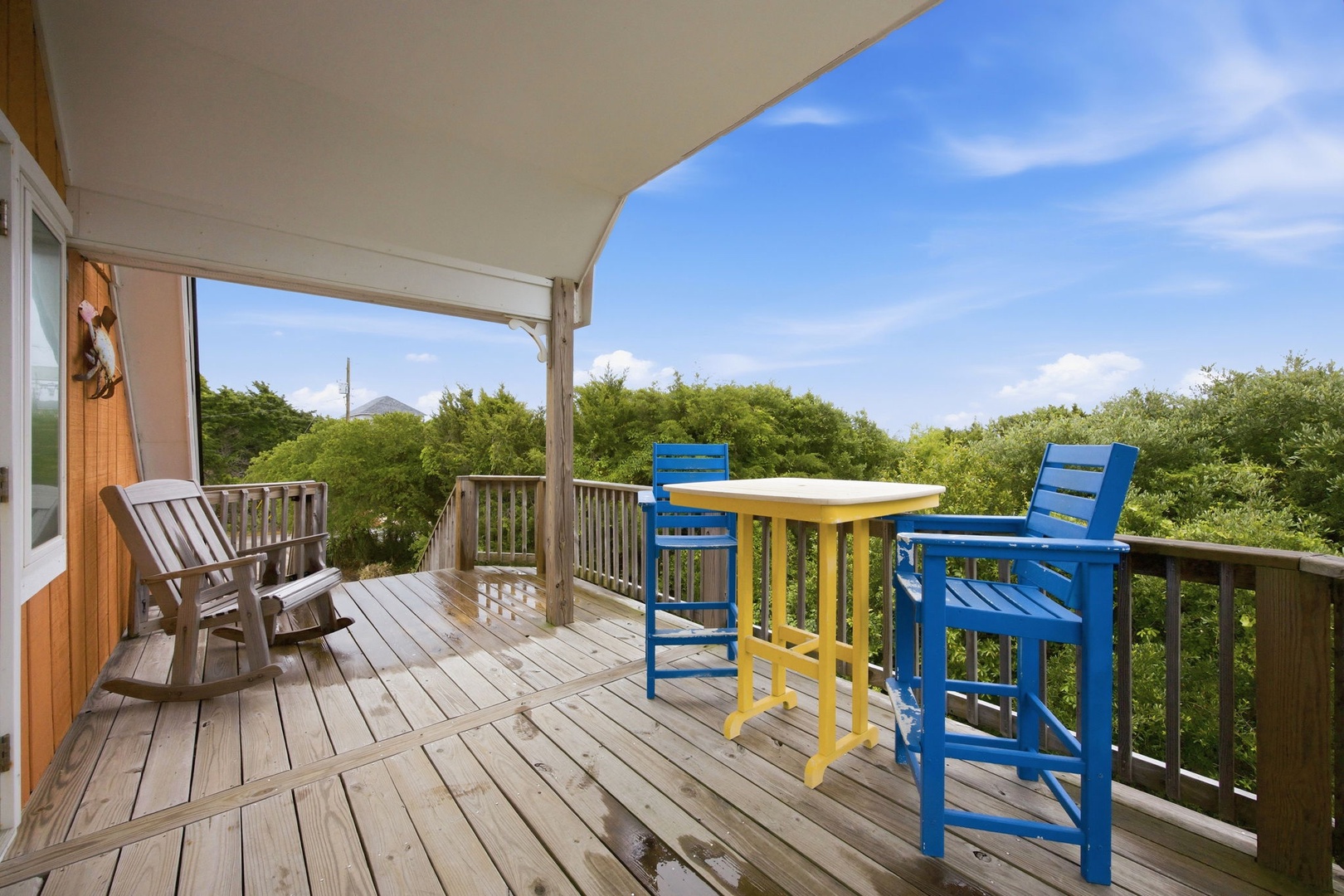 Deck off the Living Room