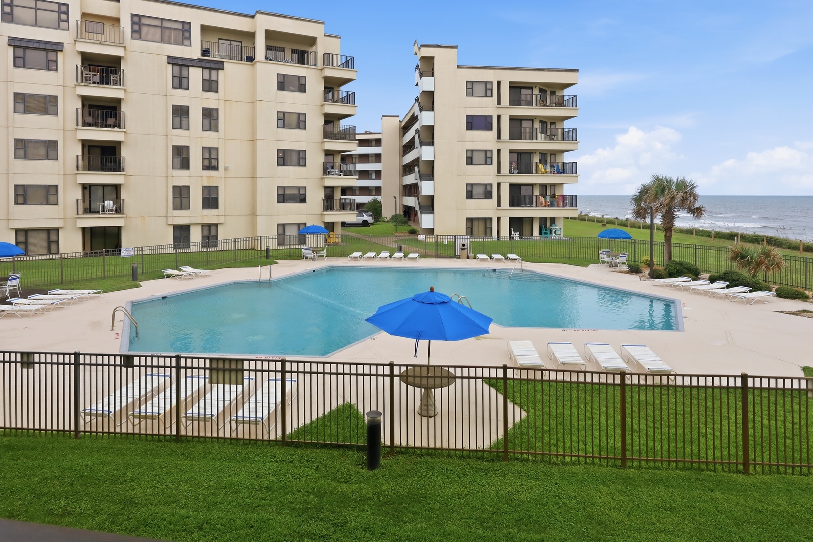 Summer Winds B-233 | Community Pool and Ocean View