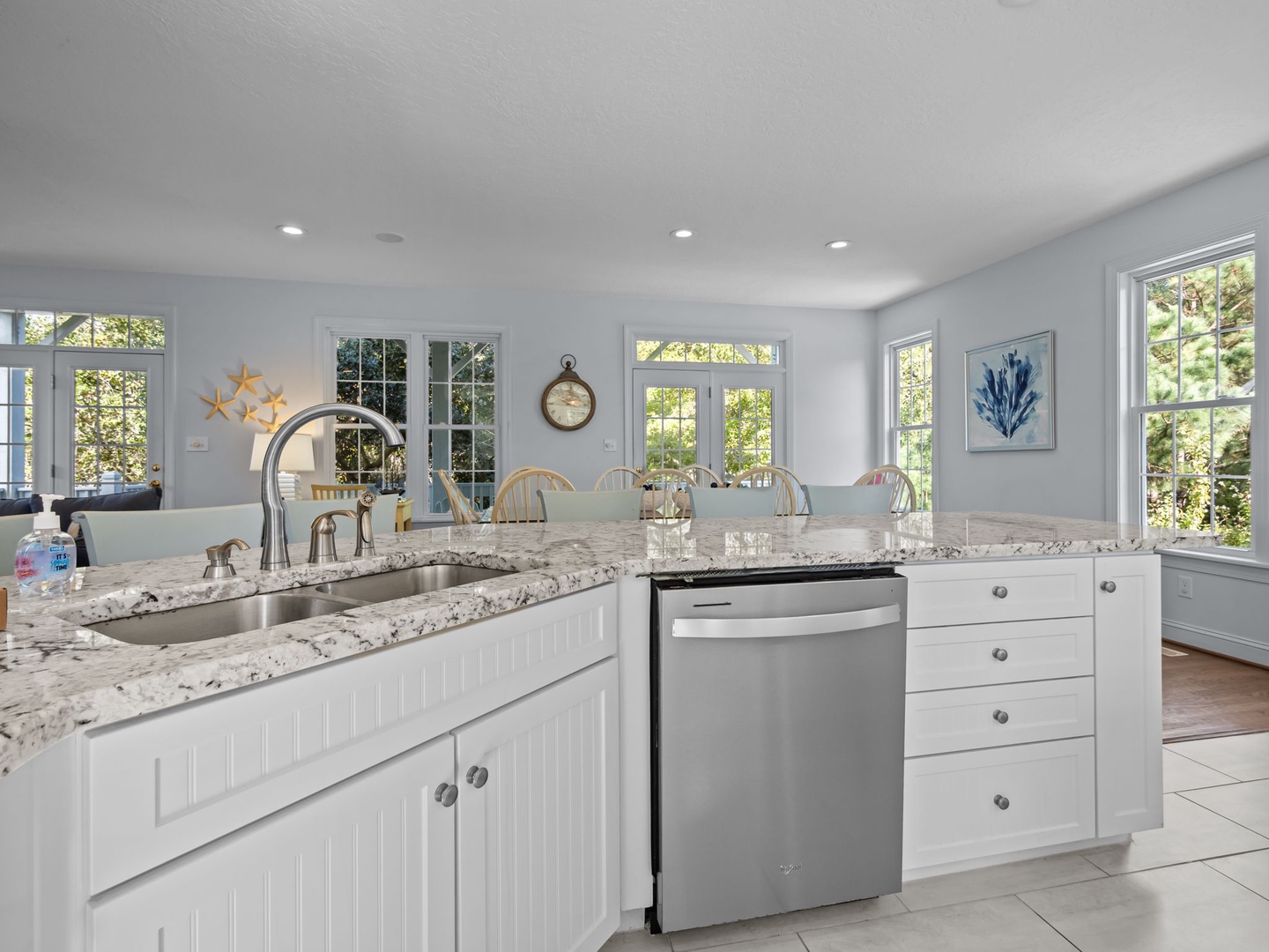 Dishwasher and Dual Sinks