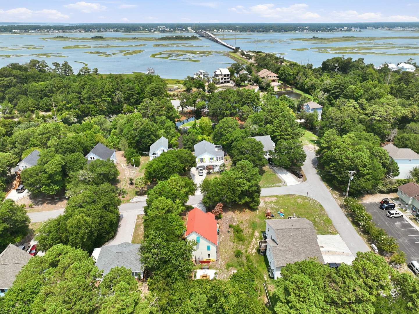 Ospreys Nest | Aerial View