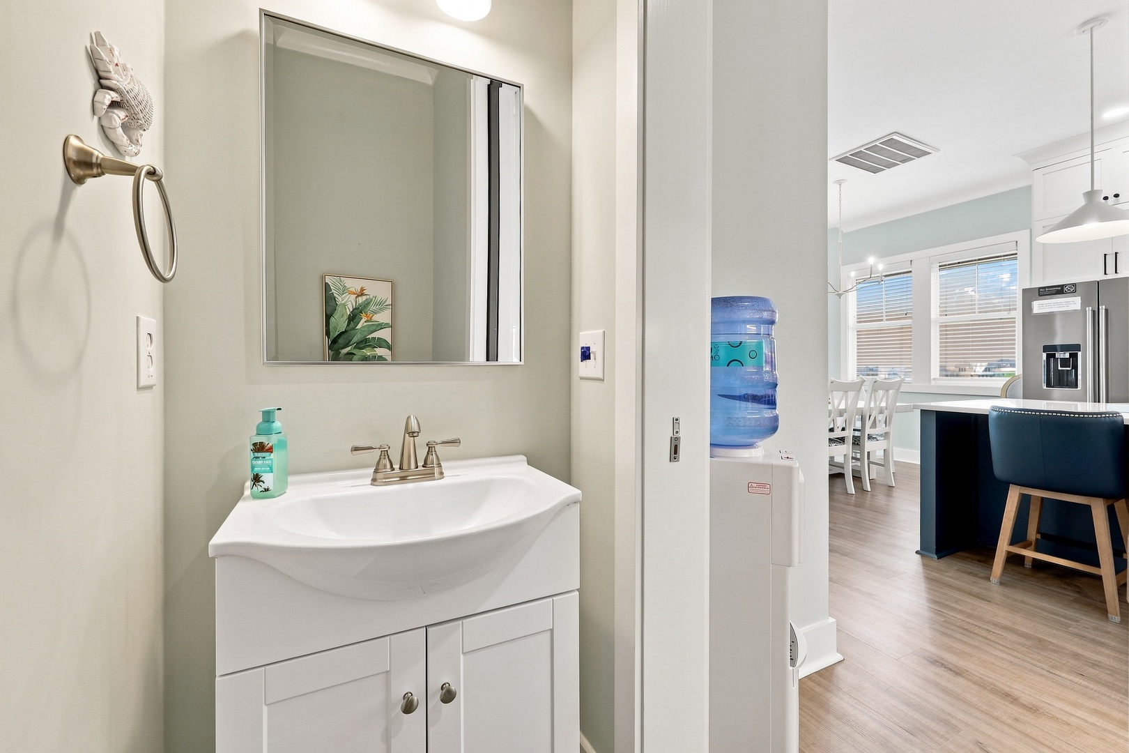 Emerality | Top Level Half Bath
