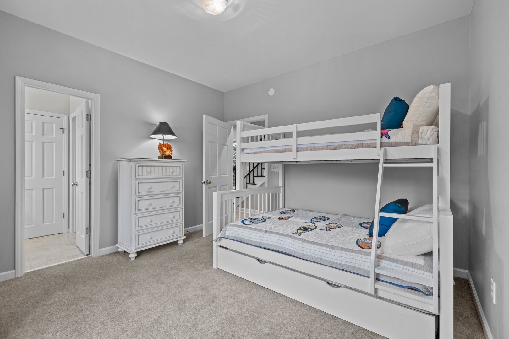 Bunk room on second floor