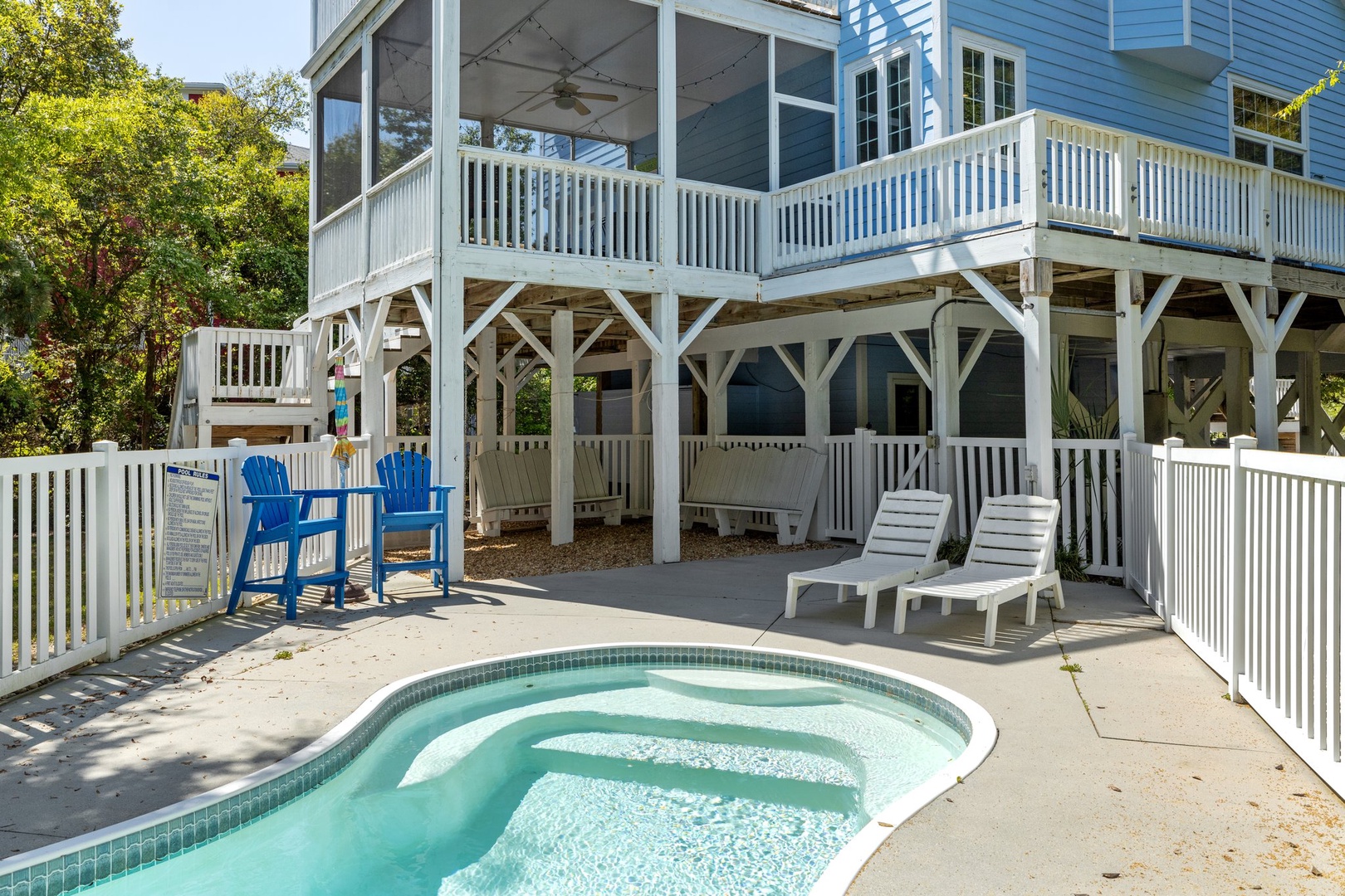 Private Pool Area