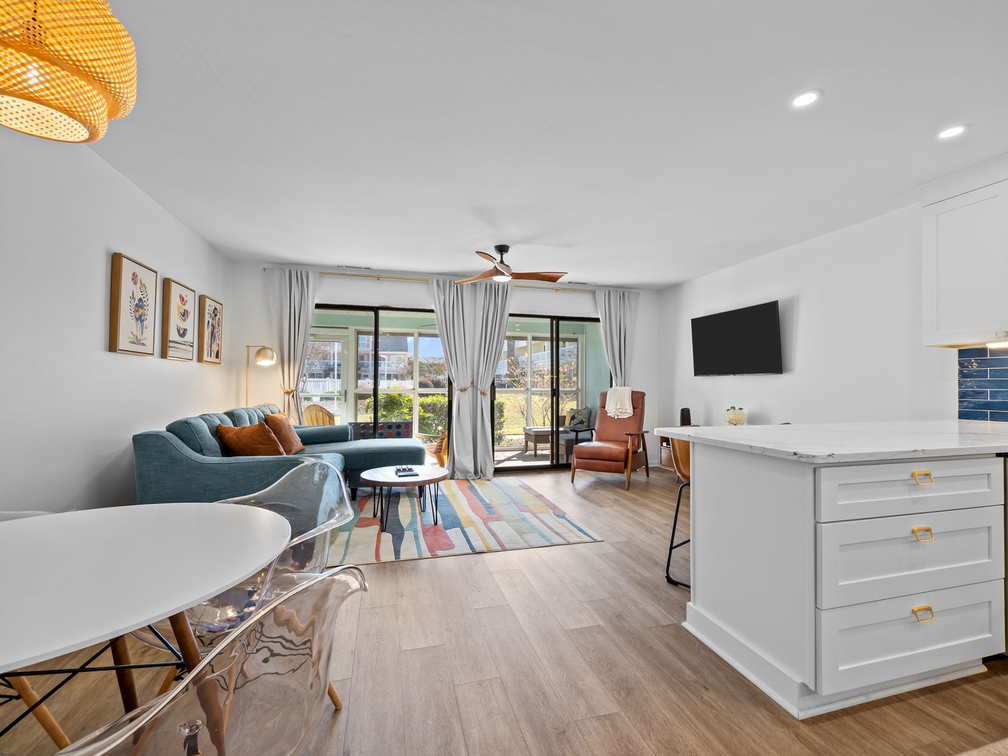 View from the Kitchen/Hallway