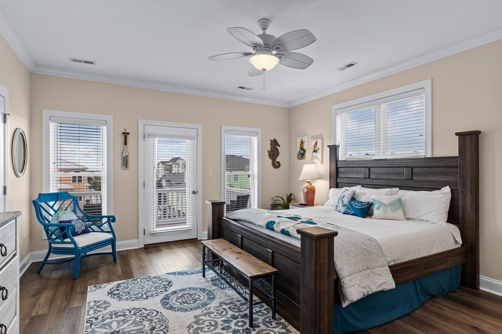 Master Bedroom with Oceanviews
