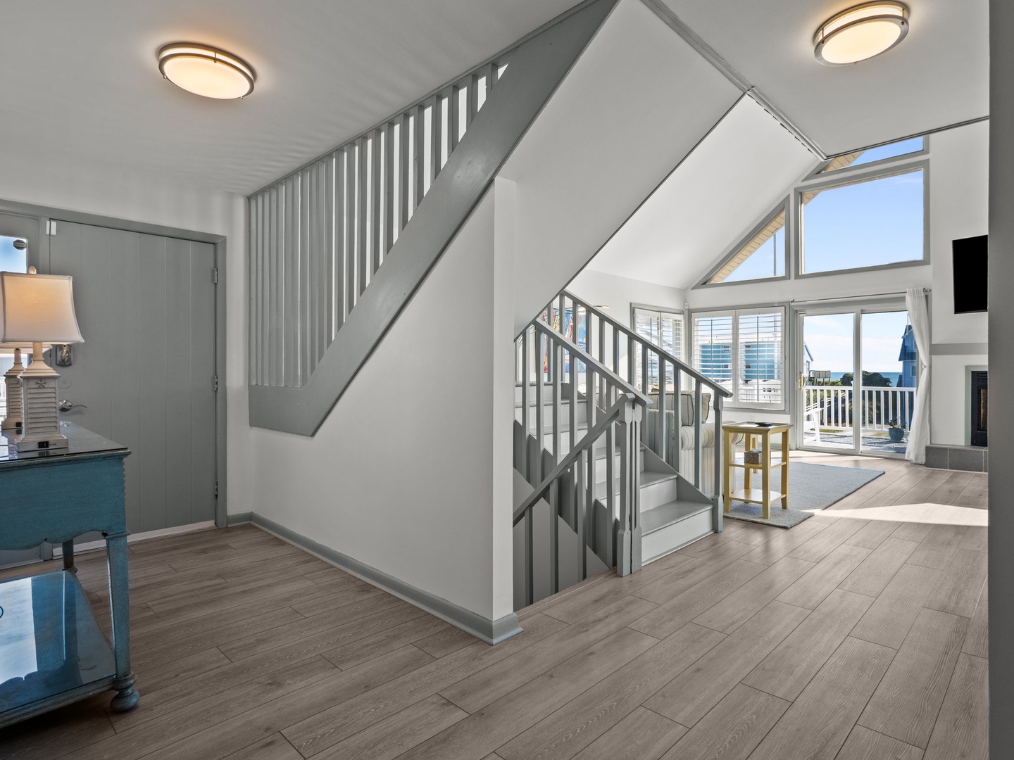 Stairs to the Loft or down to ground floor