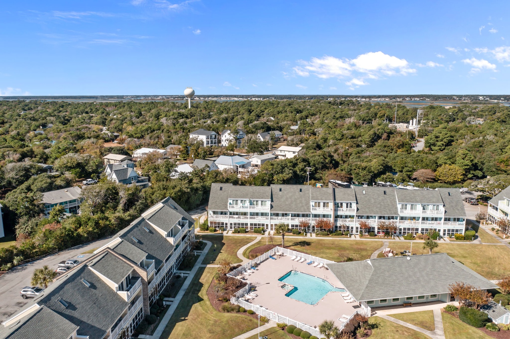 Over View of Courtyard