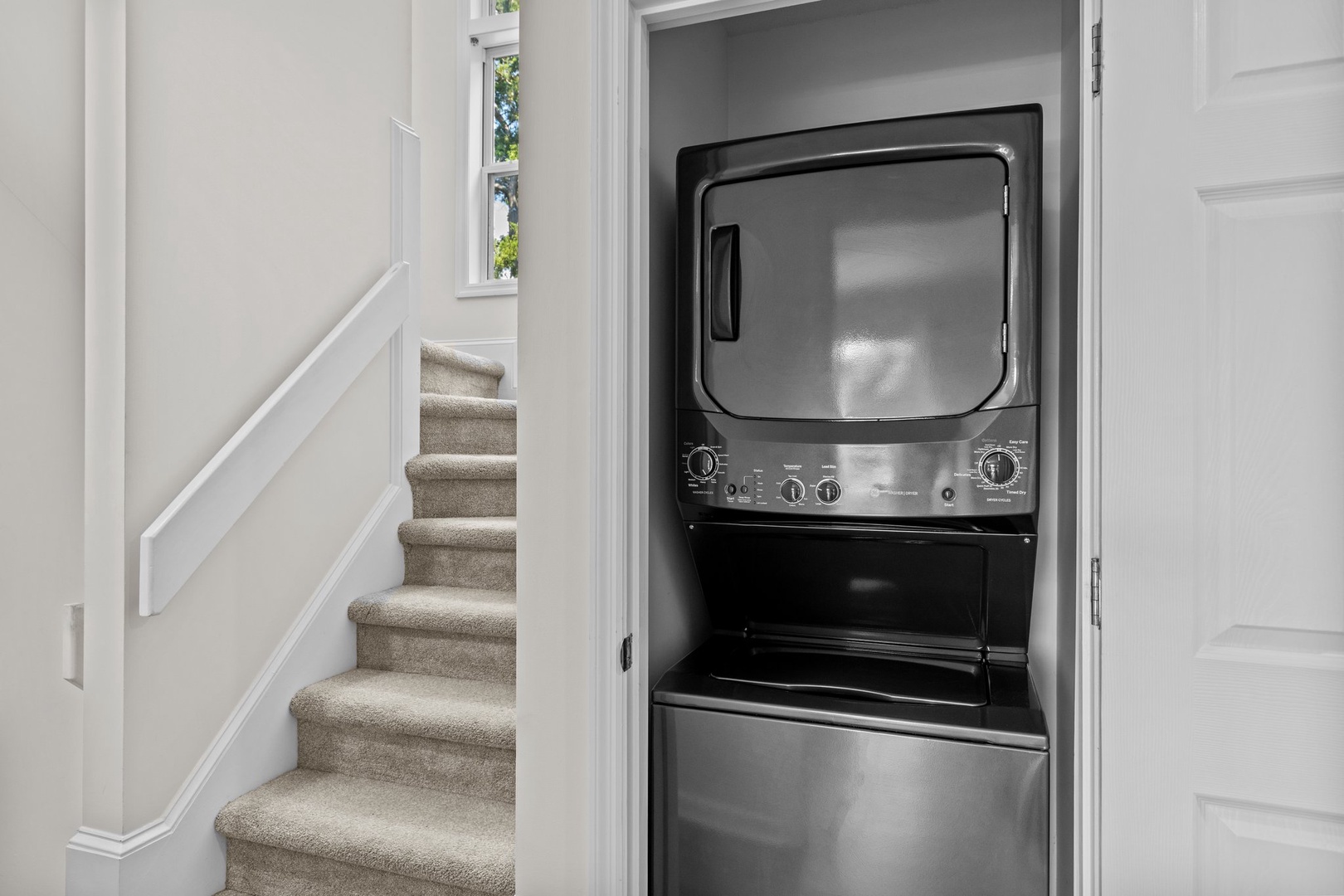 Hallway laundry