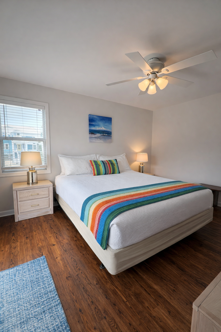 King Bed and Private Bath